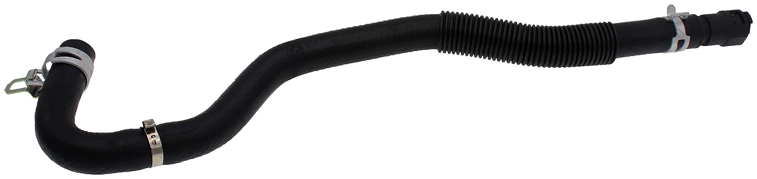 Dorman 626-708 heater hose assembly front view shows direct-fit compatibility for Ford F-150 and Lincoln Mark LT.