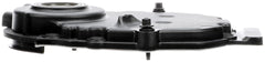 Dorman 635-505 timing cover, underside view, robust design withstands extreme heat