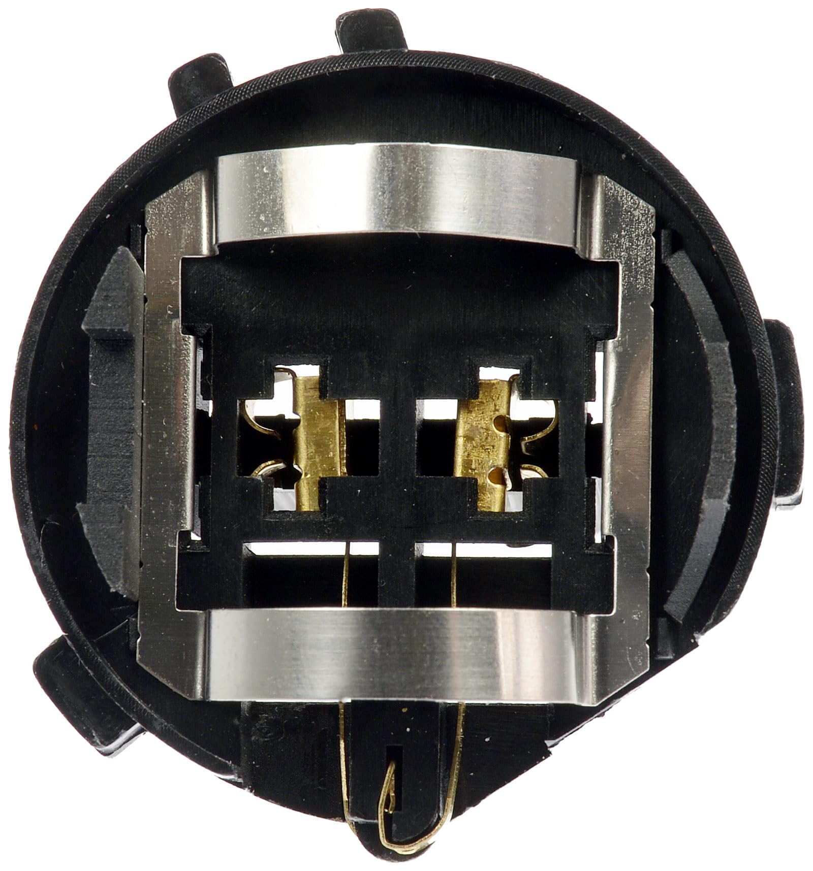 Dorman 645-127 low-beam connector installation demonstrates durable wiring connection.