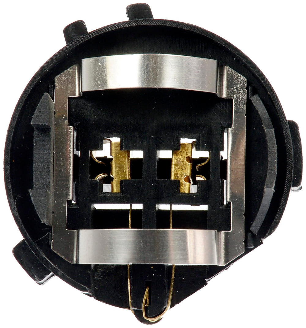 Dorman 645-127 low-beam connector installation demonstrates durable wiring connection.