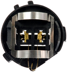 Dorman 645-127 low-beam connector installation demonstrates durable wiring connection.