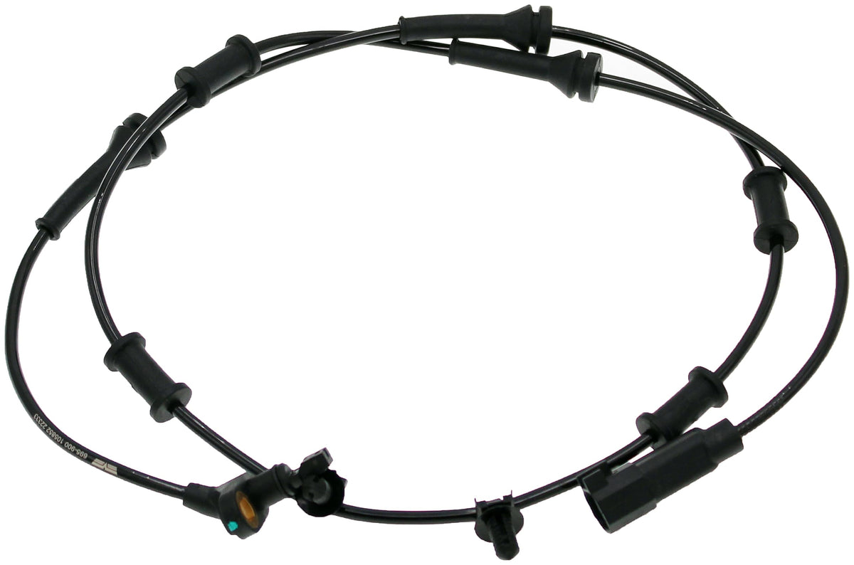 Dorman 695-900 front ABS wheel speed sensor closeup for reliable replacement