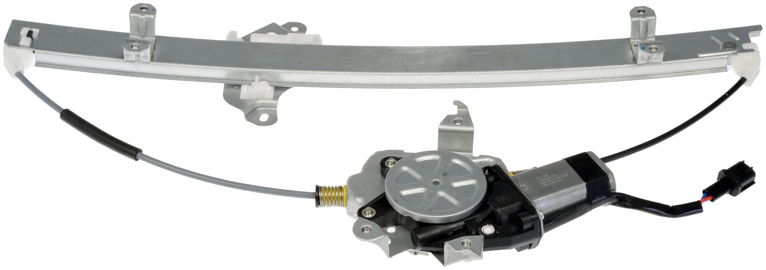 Dorman 741-348 Nissan Frontier regulator kit with cable guides promotes smooth window travel.