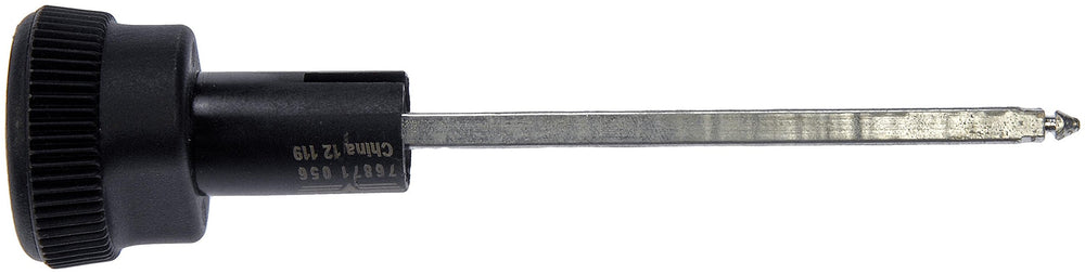 Dorman 76871 headlamp knob close-up highlights durable construction for reliability.