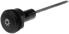 Dorman 76871 headlamp knob on dashboard preserves original-style control and feel.