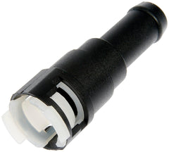 Dorman 800-403 heater hose connector front view showing precise fit and leak prevention.