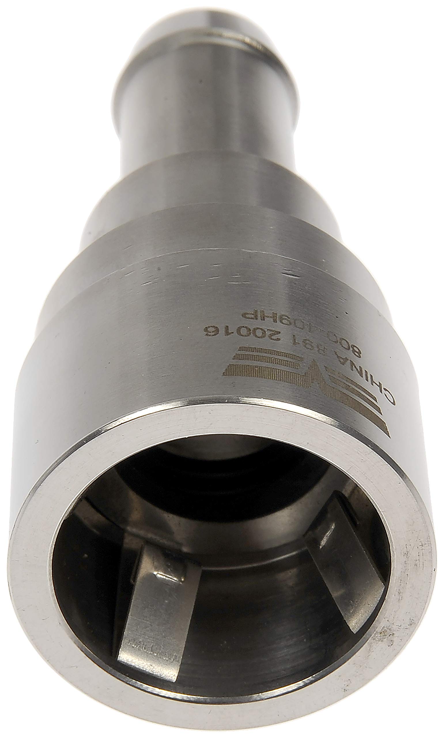 Dorman 800-409HP coolant connector shown for easy installation and durable replacement.
