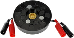 Dorman 84610 retractable test leads extended to desired length for testing circuits.