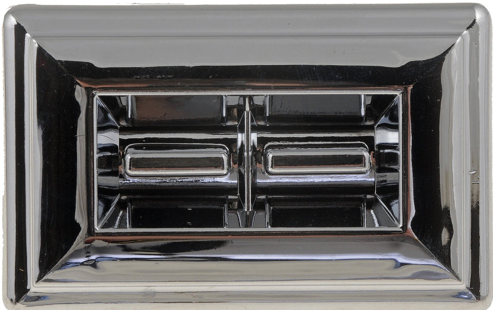 Closeup of the switch face showing precise fit and high quality finish