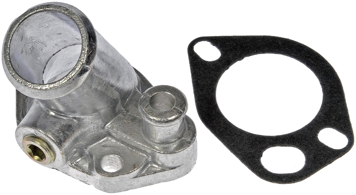 Dorman 902-1001 engine coolant thermostat housing for Ford, Lincoln, and Mercury, durable OEM-quality replacement