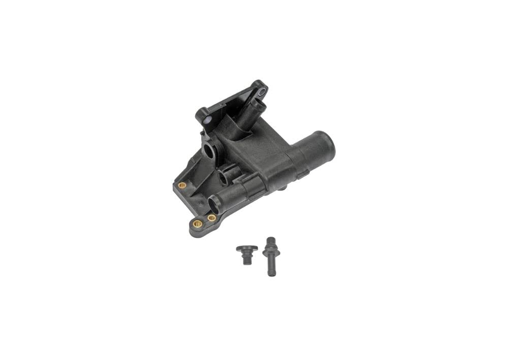 Dorman 902-231 engine coolant water outlet front view, durable and precise fit for select Ford, Mazda, Mercury cars.