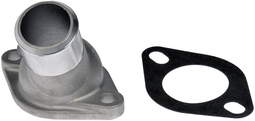 Dorman 902-694 engine coolant thermostat housing, front view, reliable OEM-style replacement.