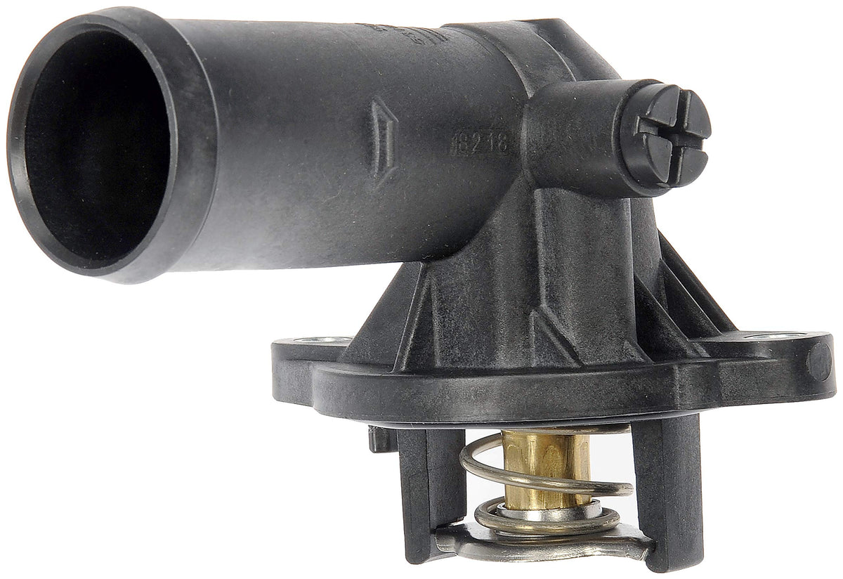 Dorman 902-852 engine coolant thermostat housing front view highlights robust durability