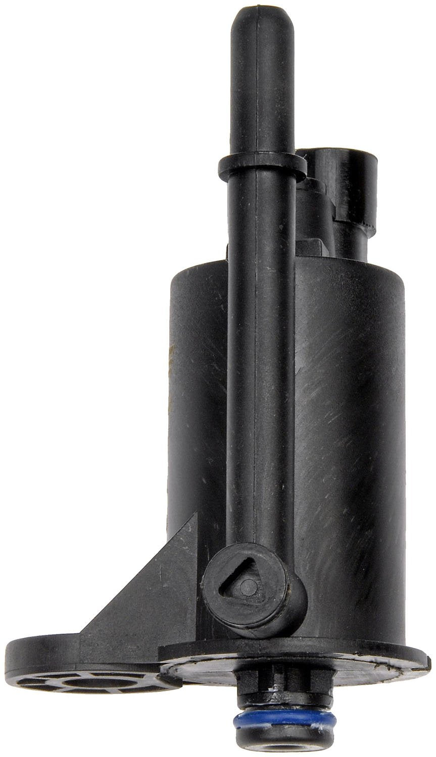 Dorman 911-068 purge valve installed in engine bay demonstrates plug-and-play replacement.
