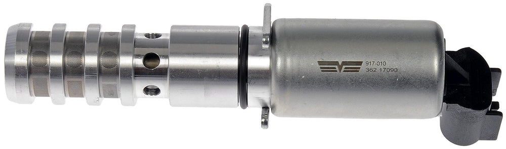 Dorman 917-010 VVT solenoid compatibility chart showing broad model coverage