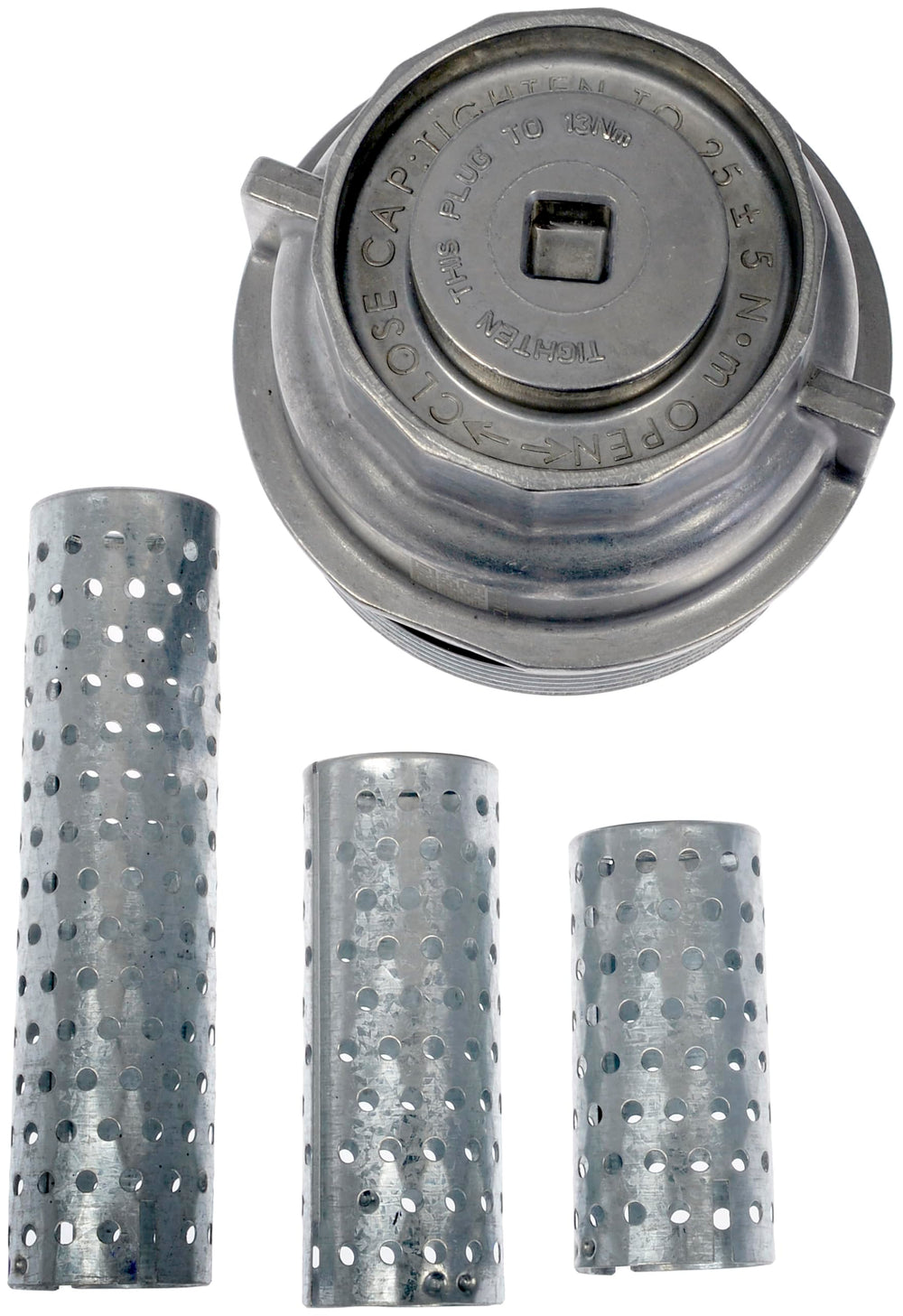 Dorman aluminum oil cap body offers long-lasting strength for repeated service