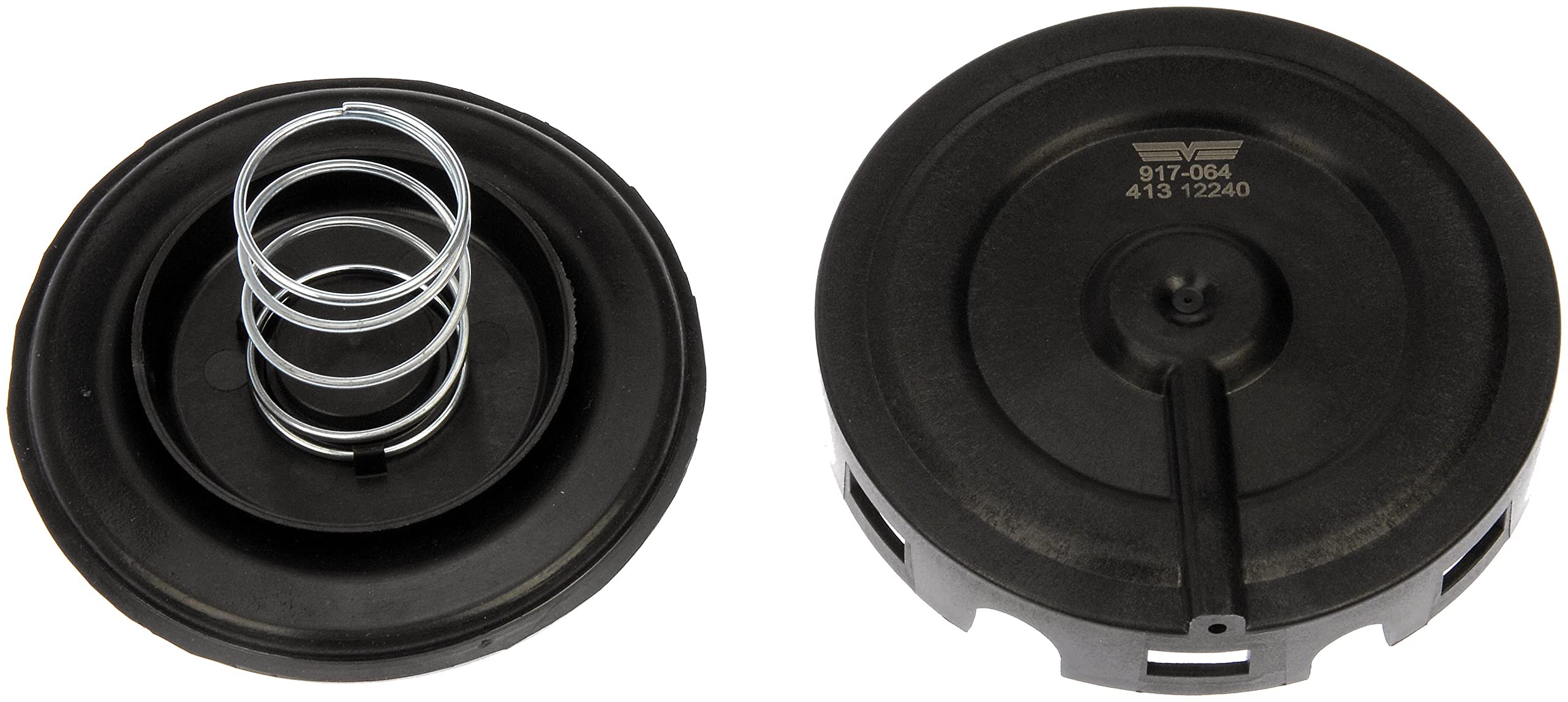 Dorman 917-064 PCV diaphragm repair kit cover improves seal integrity for Audi and VW engines.