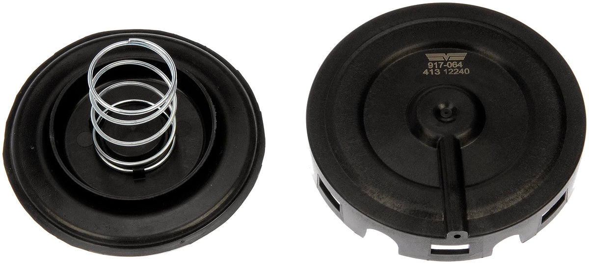 Dorman 917-064 PCV diaphragm repair kit cover improves seal integrity for Audi and VW engines.