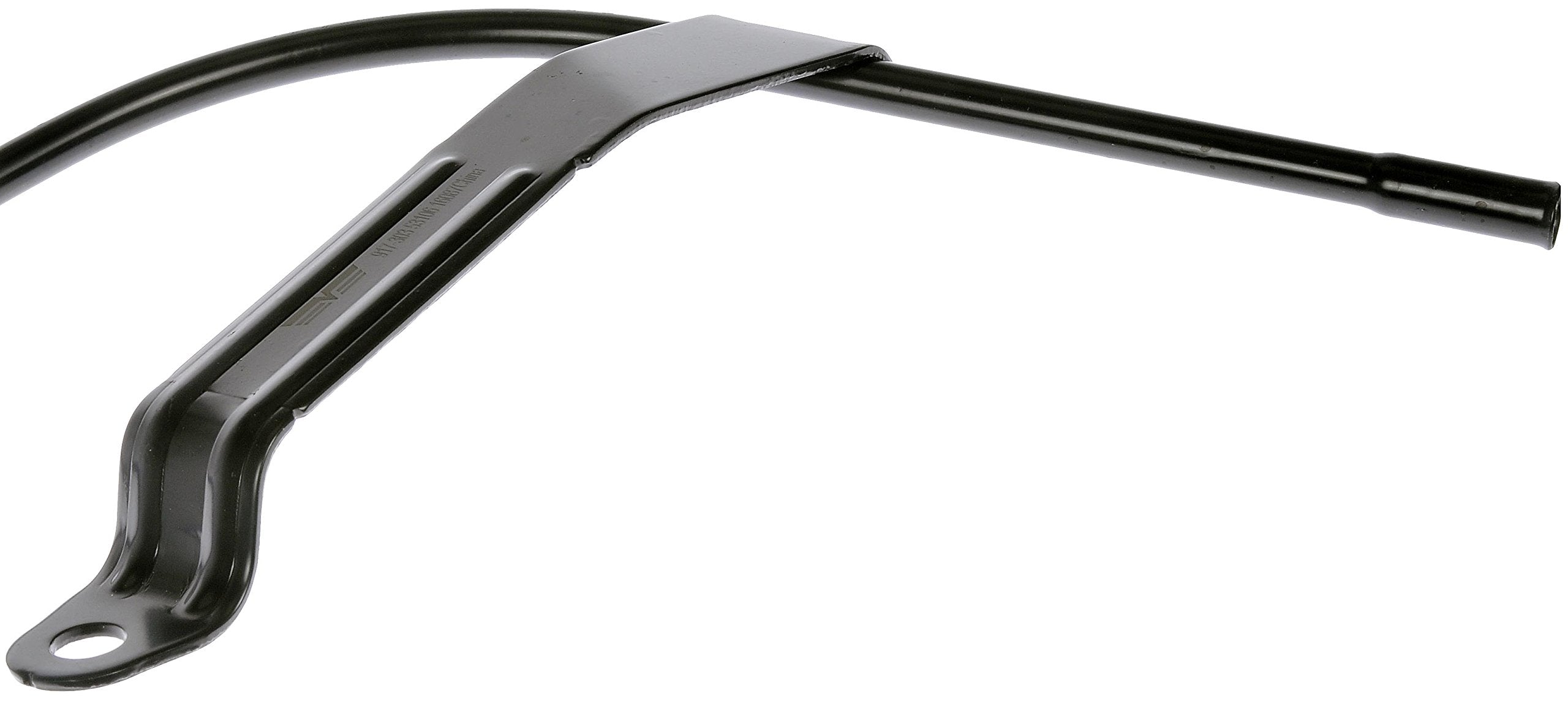 Dorman 917-303 dipstick tube packaging, product view; ready for installation in compatible models.
