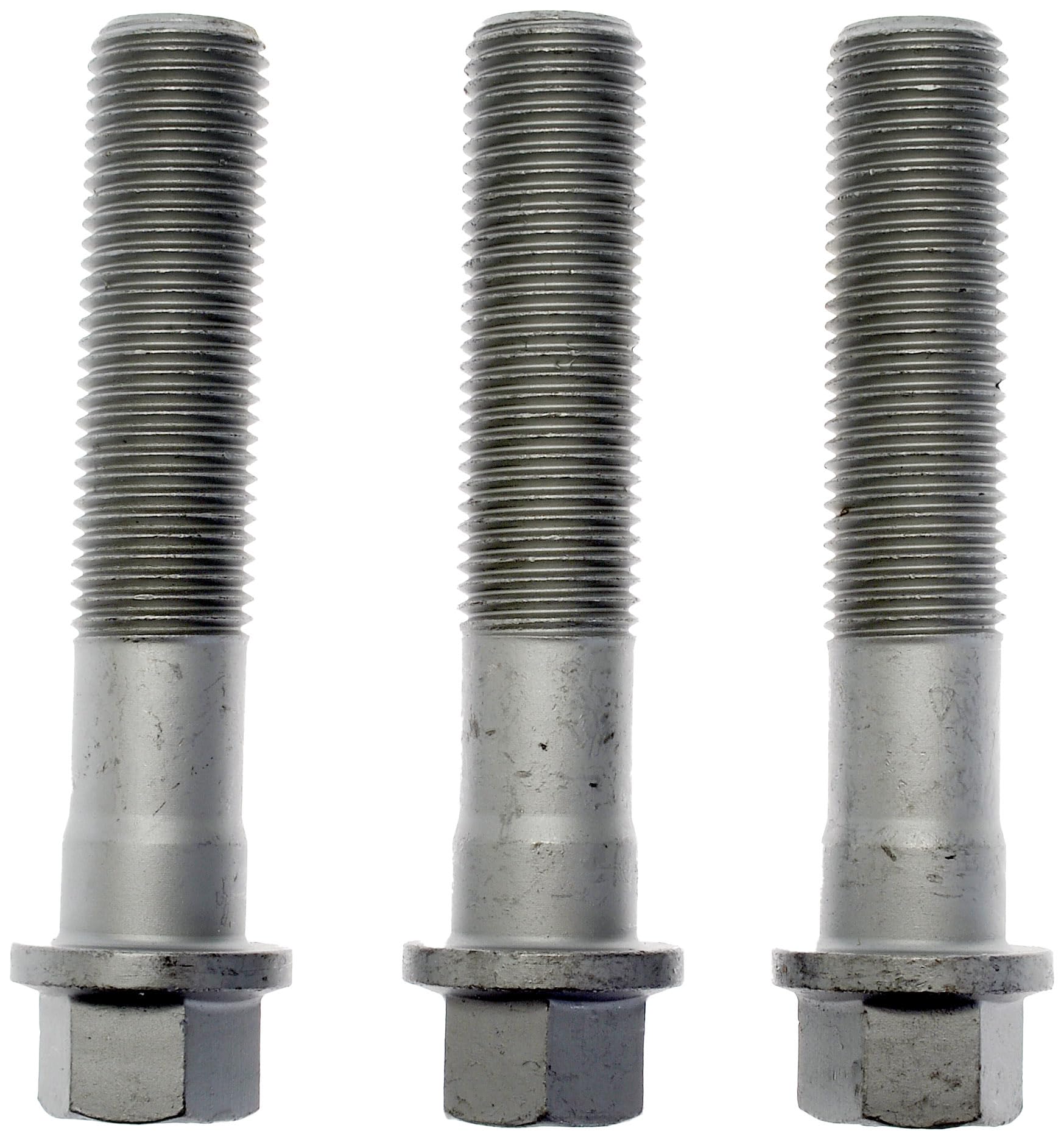 Close-up of Dorman 917-517 hub bolt thread detail highlighting durable construction.