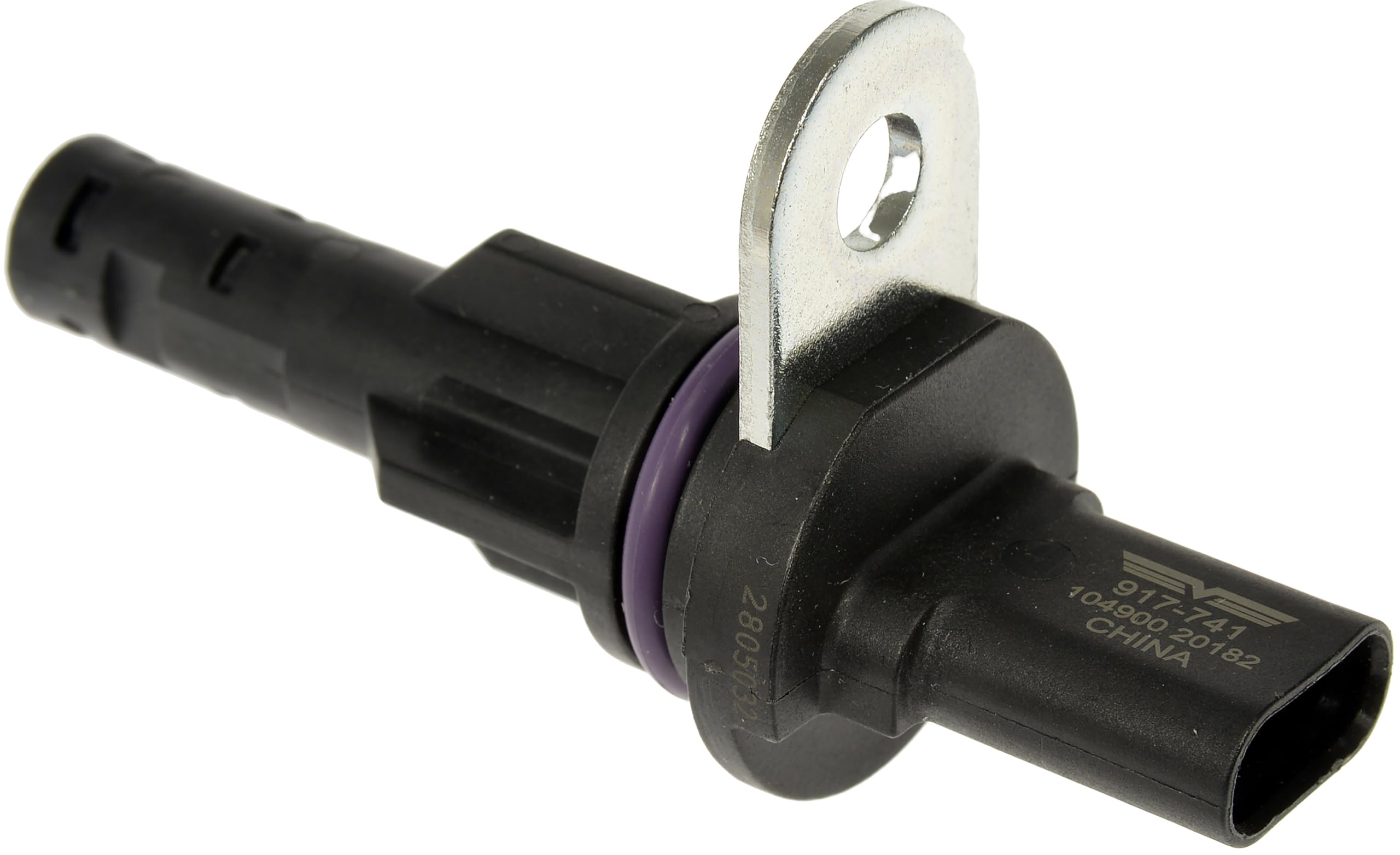 Dorman 917-741 camshaft position sensor installed on engine for reliable timing signals