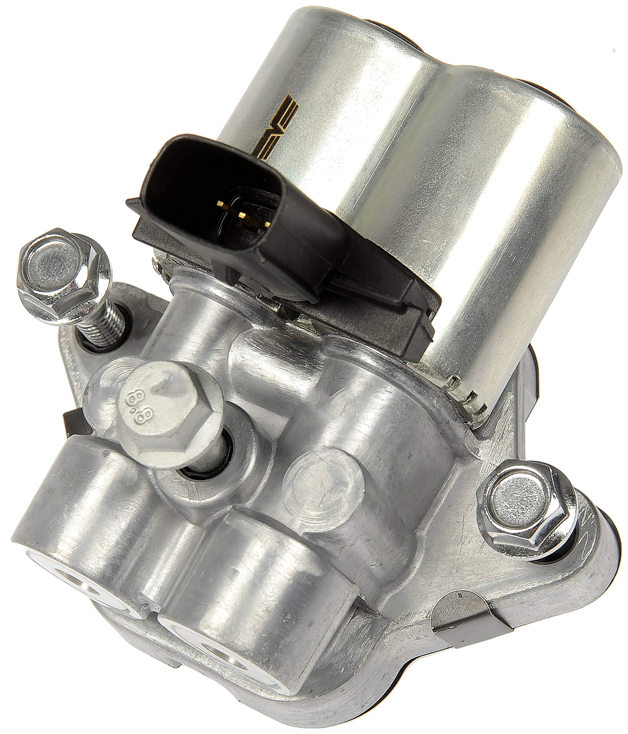 Dorman 918-806 oil control solenoid front view shows compact, reliable valve design.