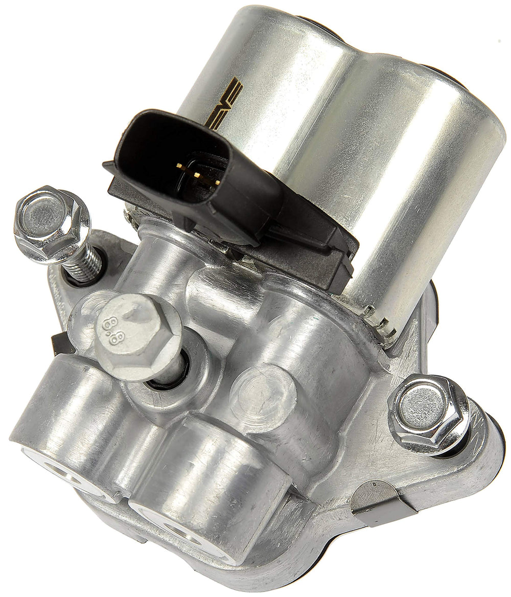 Dorman 918-806 oil control solenoid front view shows compact, reliable valve design.