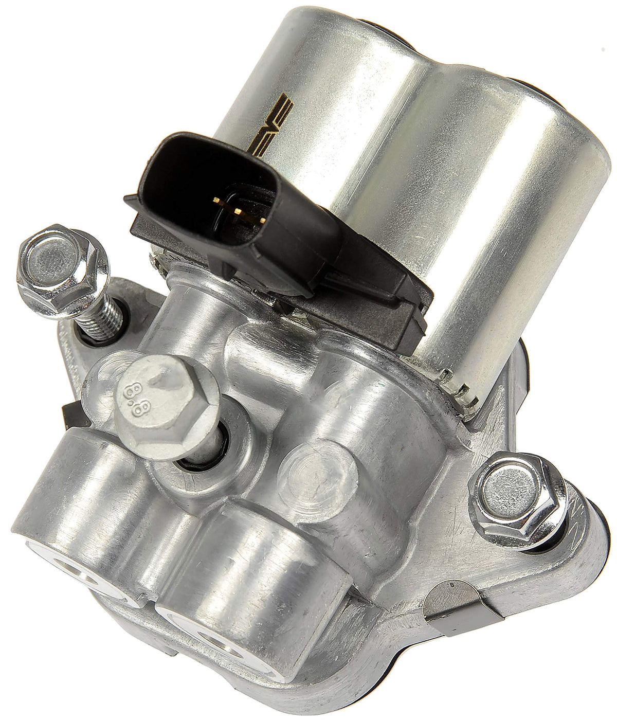Dorman 918-806 oil control solenoid front view shows compact, reliable valve design.