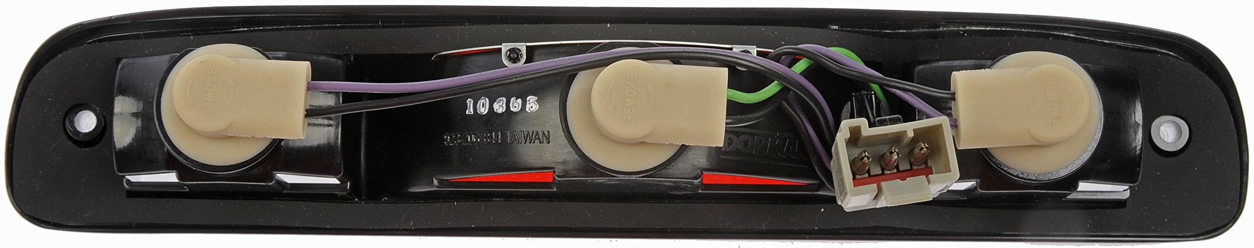 Dorman 923-206 installed center light, side angle, easy-to-fit upgrade for safer braking signals