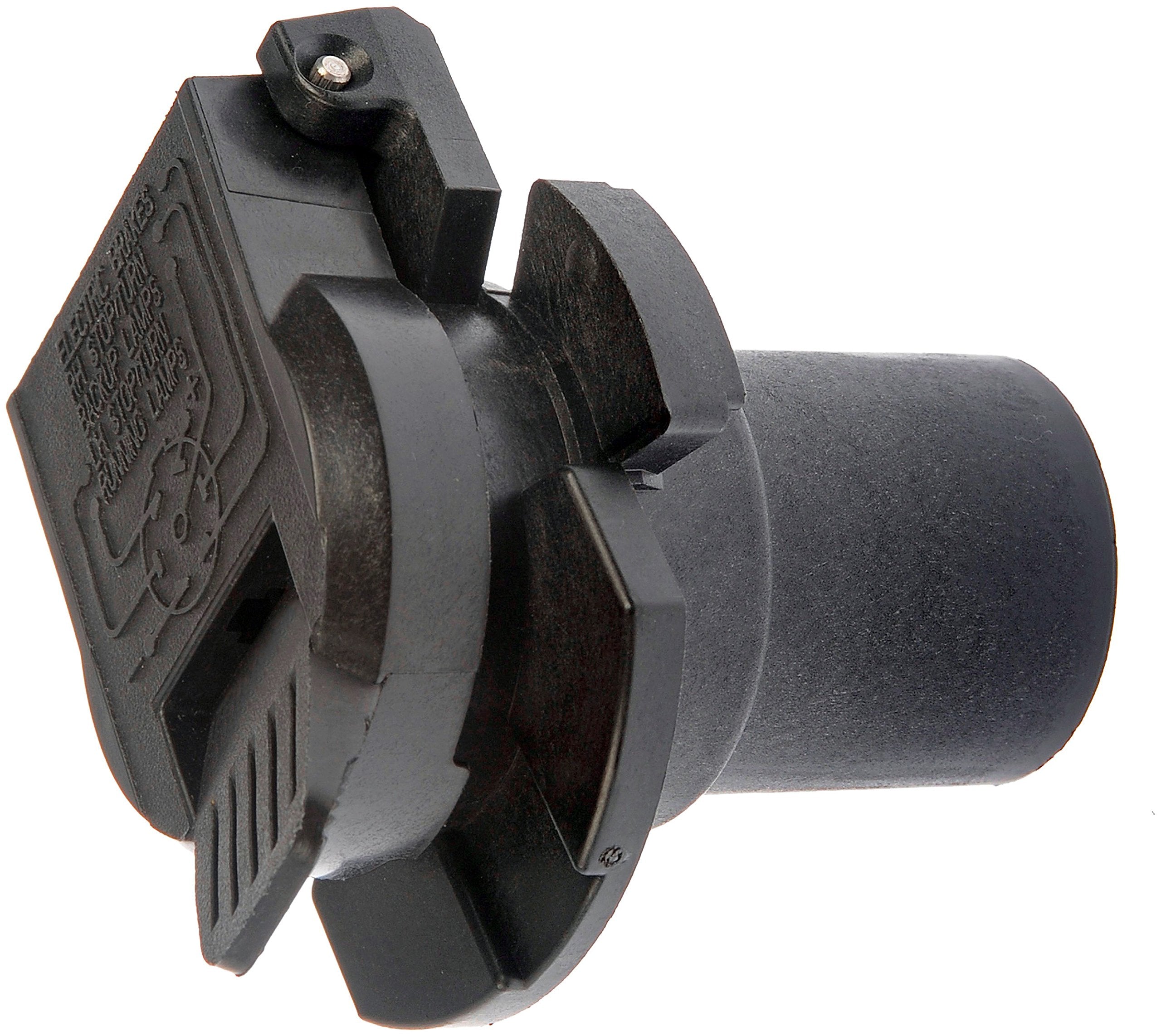 Dorman 924-307 close-up of plug emphasizing durable connector for reliable towing