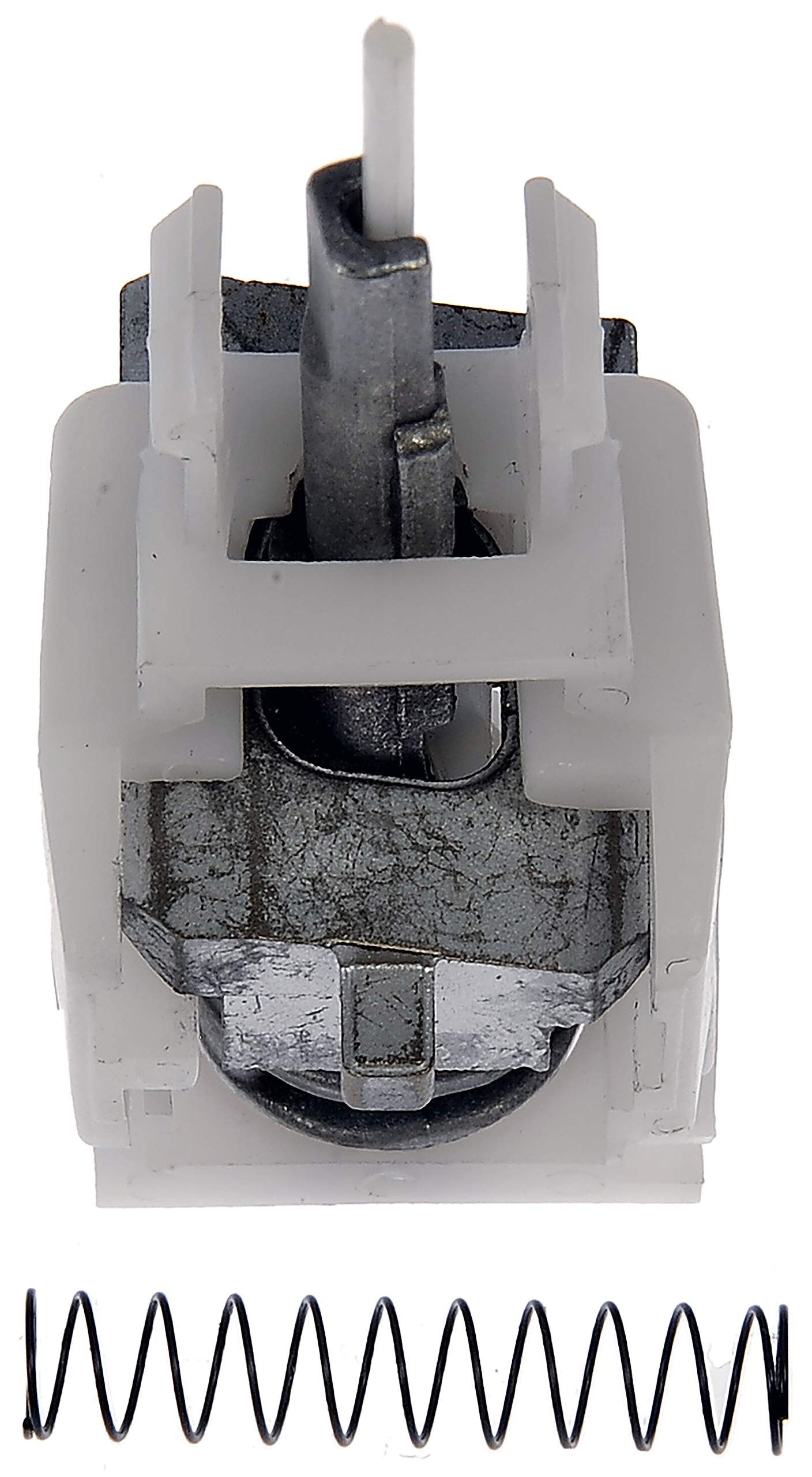 Close-up of the pin detail showing precise fit for easy installation.