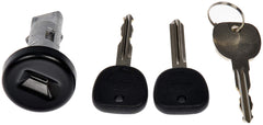 Dorman 924-796 ignition lock cylinder side view highlights sturdy GM replacement design.
