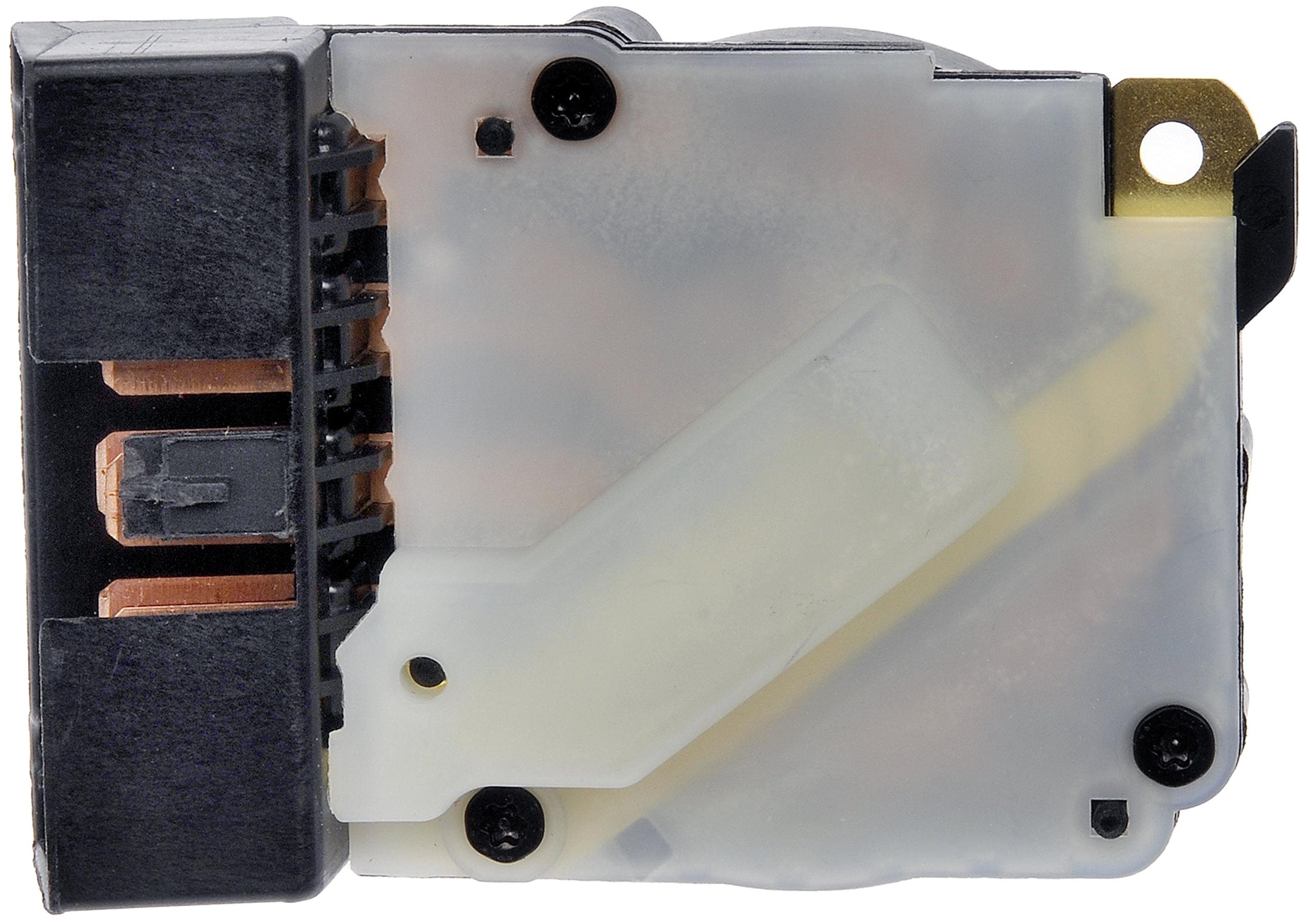 Dorman 924-869 ignition switch installed in a vehicle, demonstrating proper fit.