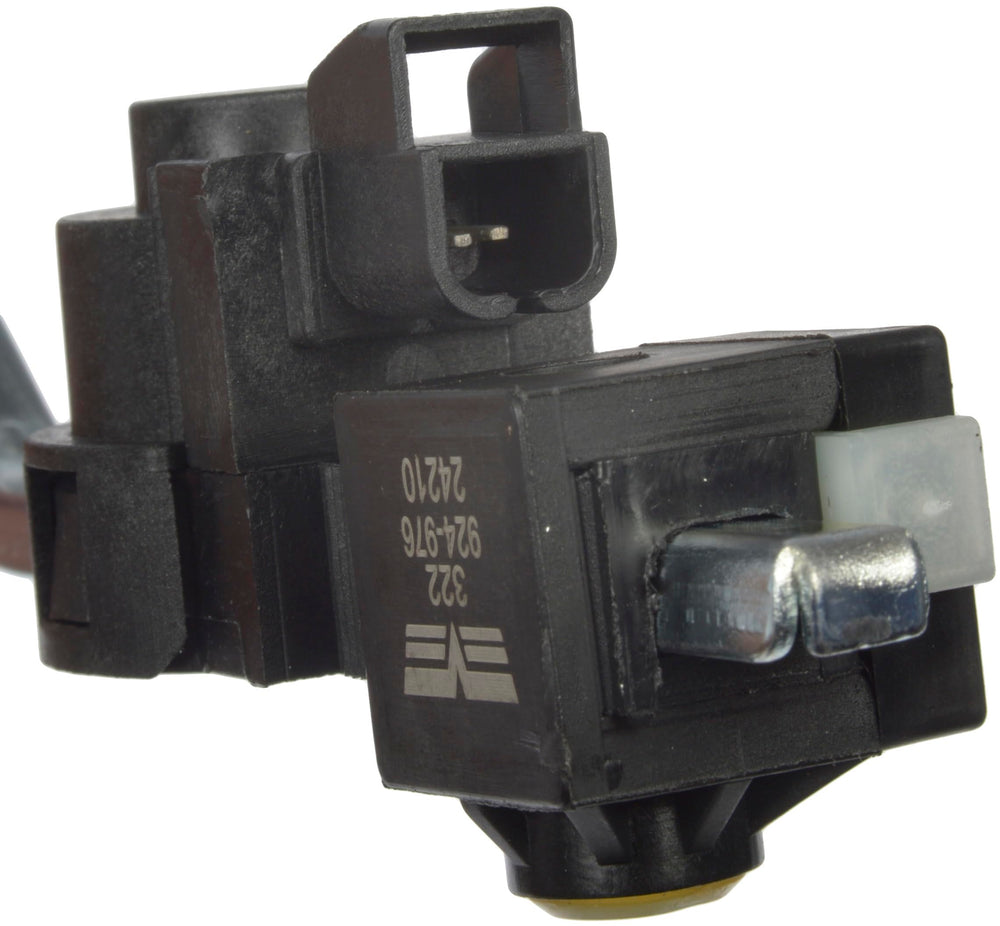 Dorman 924-976 shift interlock solenoid installation guide close-up for garage fitment.