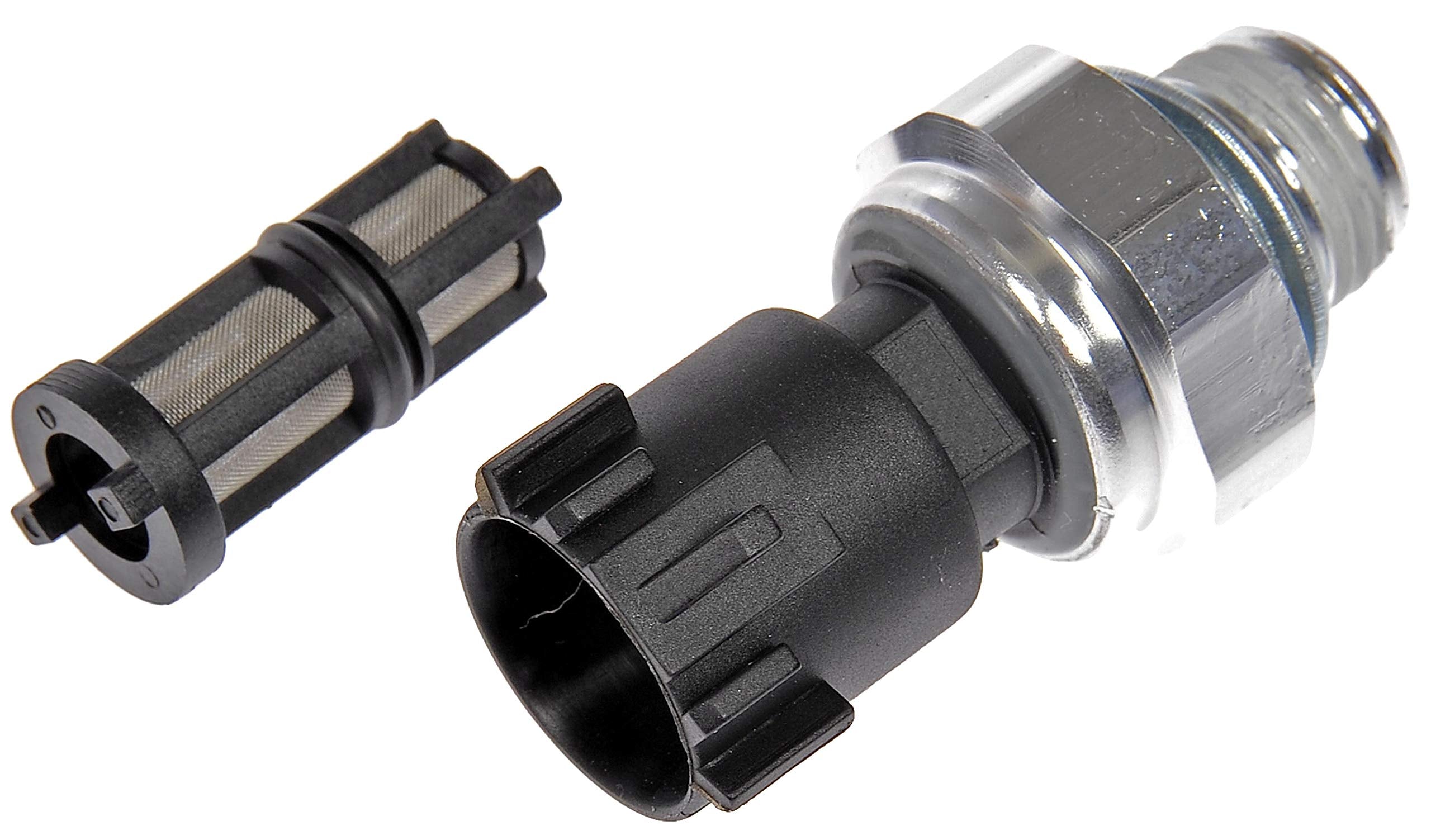 Dorman 926-041 oil pressure sensor closeup shows durable build for reliable monitoring.