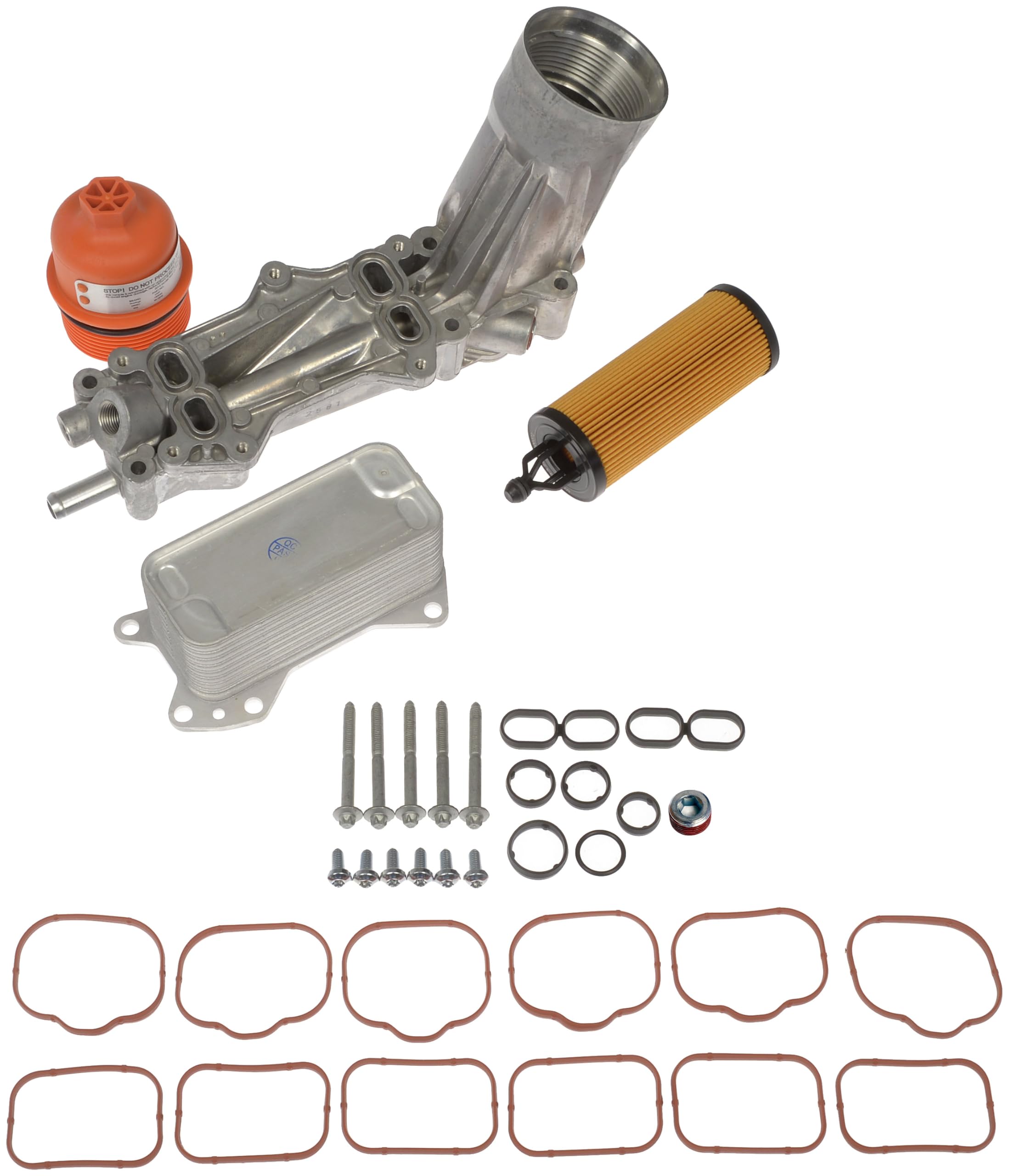 Dorman 926-959 aluminum oil filter housing for leak-resistant replacement