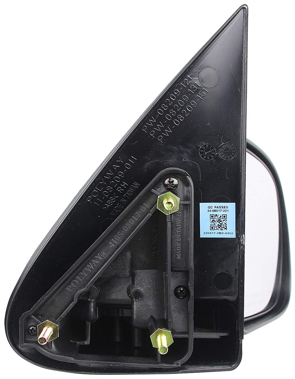 Dorman 955-069 folding mechanism enables quick adjustments in tight parking spaces