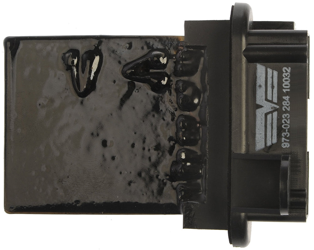 Dorman 973-025 blower resistor installation in Jeep dashboard—offers easy replacement and restored airflow.