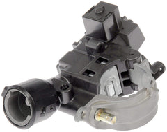 Dorman 989-019 ignition lock housing front view shows durable cam design for reliable ignition