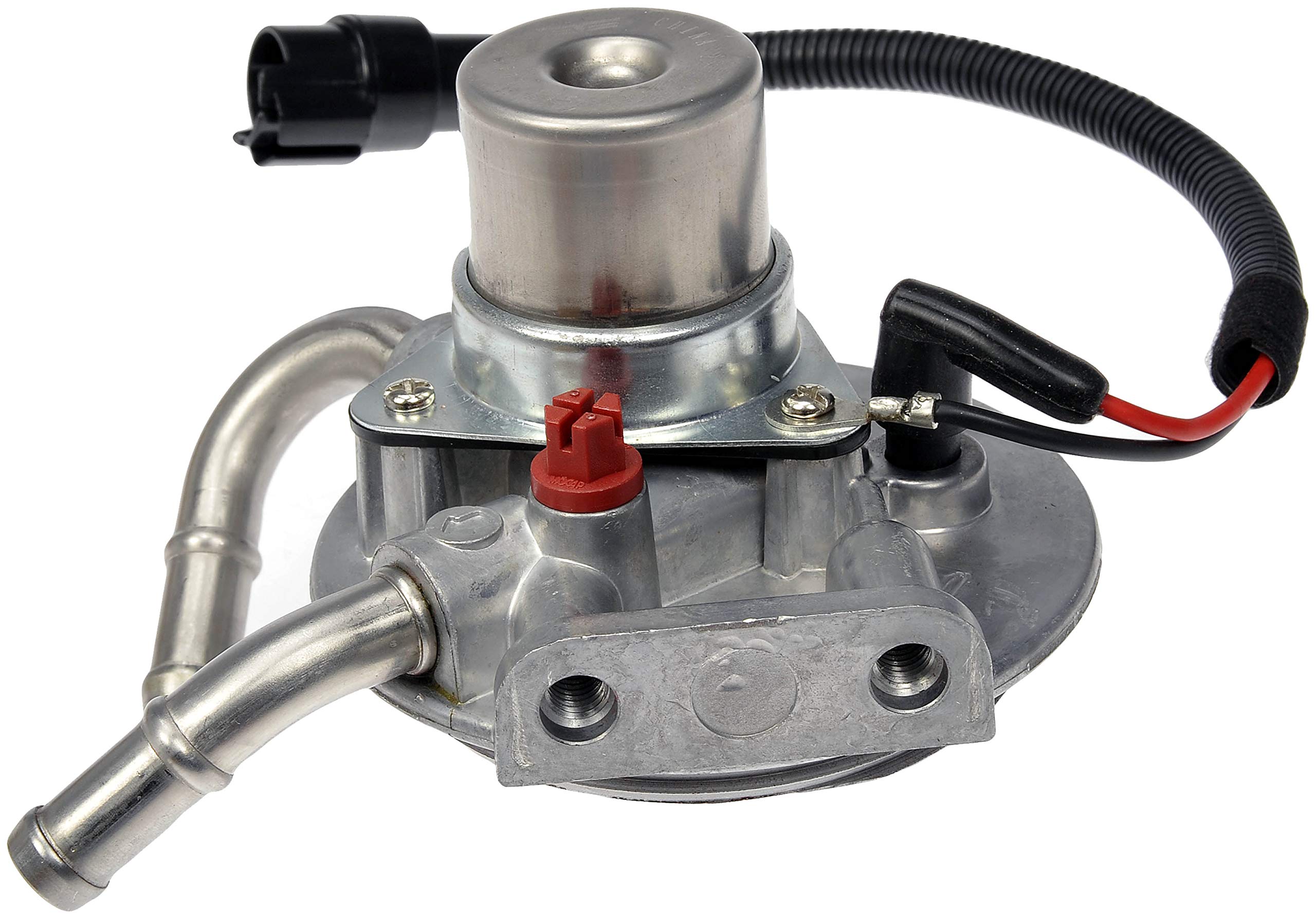 Dorman Chevrolet/GMC fuel filter housing side view shows compatible replacement for heavy-duty trucks.