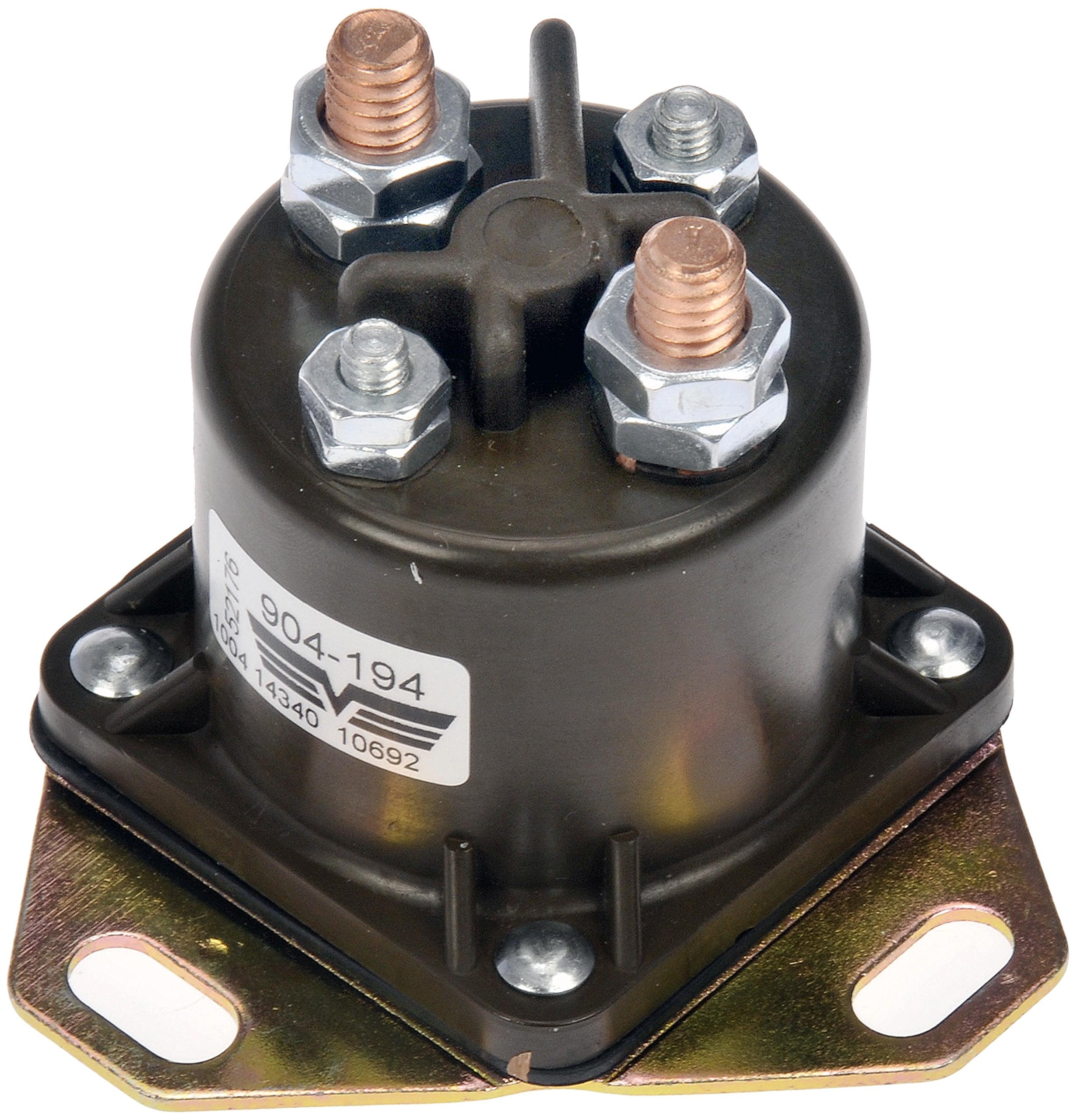 Dorman diesel glow plug relay front view for Ford models improves reliability during cold starts.