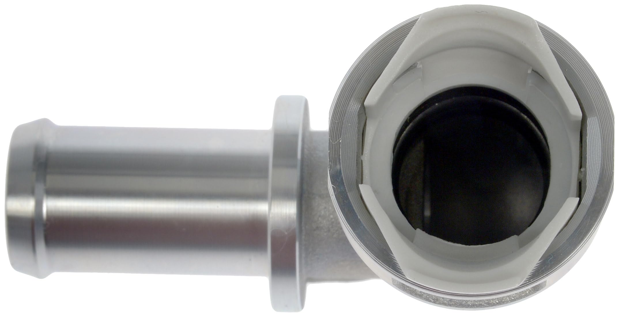 Direct-fit metal heater hose connector by Dorman for Ford/Lincoln compatibility