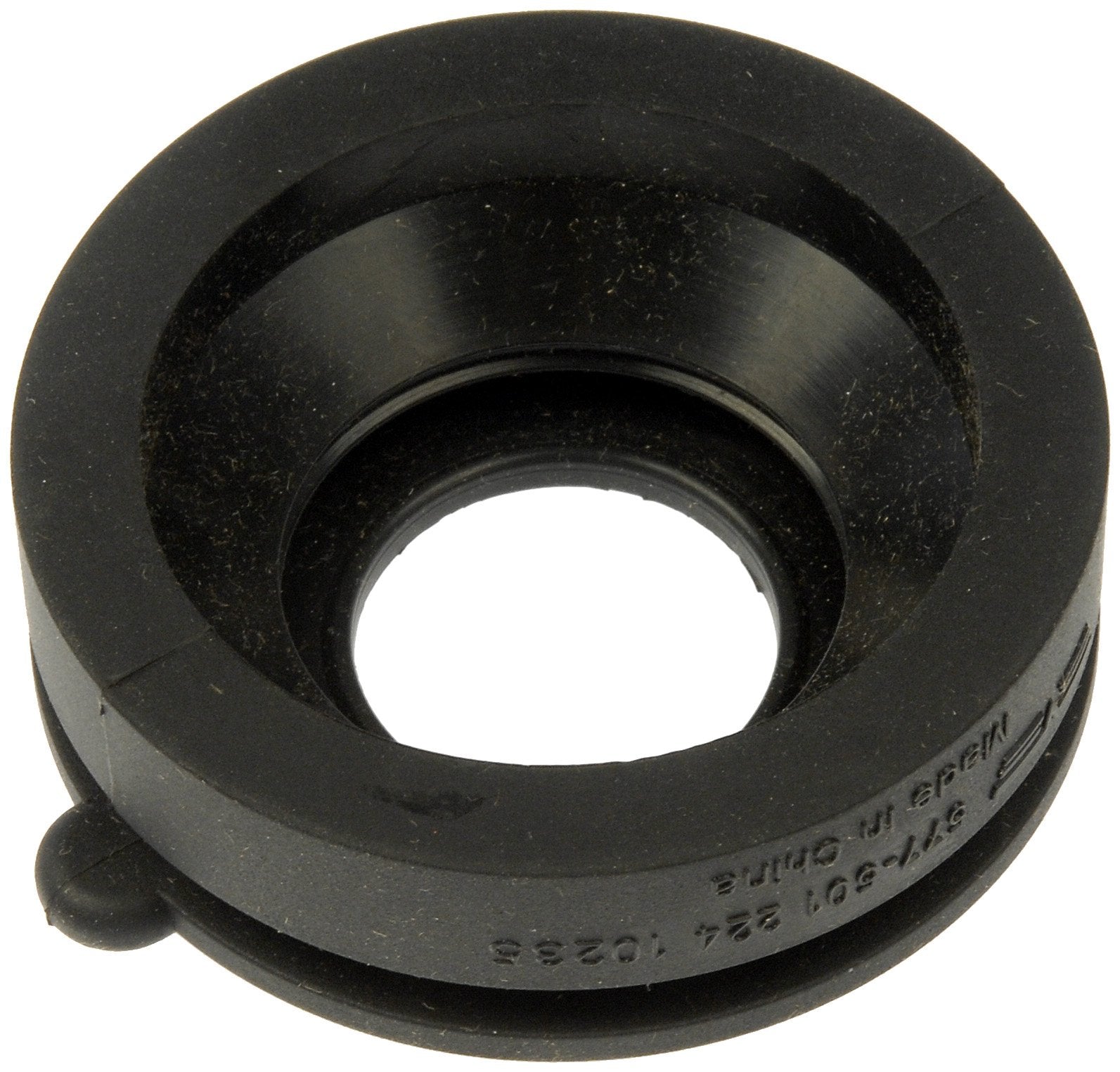 Dorman fuel filler neck seal closeup shows durable construction for lasting sealing