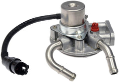 Dorman fuel filter housing front view ready-to-install with included hardware for faster repairs.