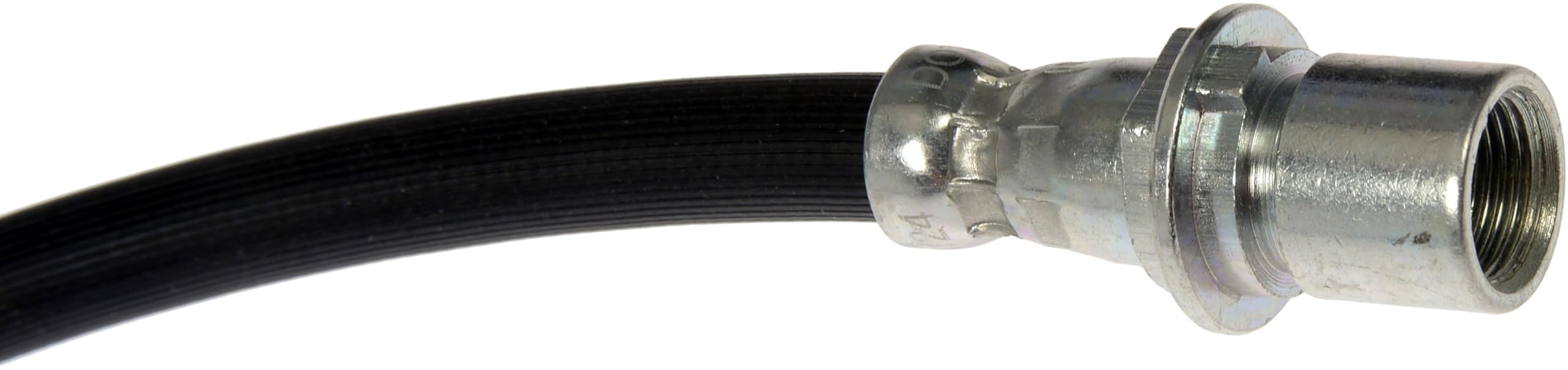 Dorman H620779 EPDM rubber hose with coated fittings resists wear.
