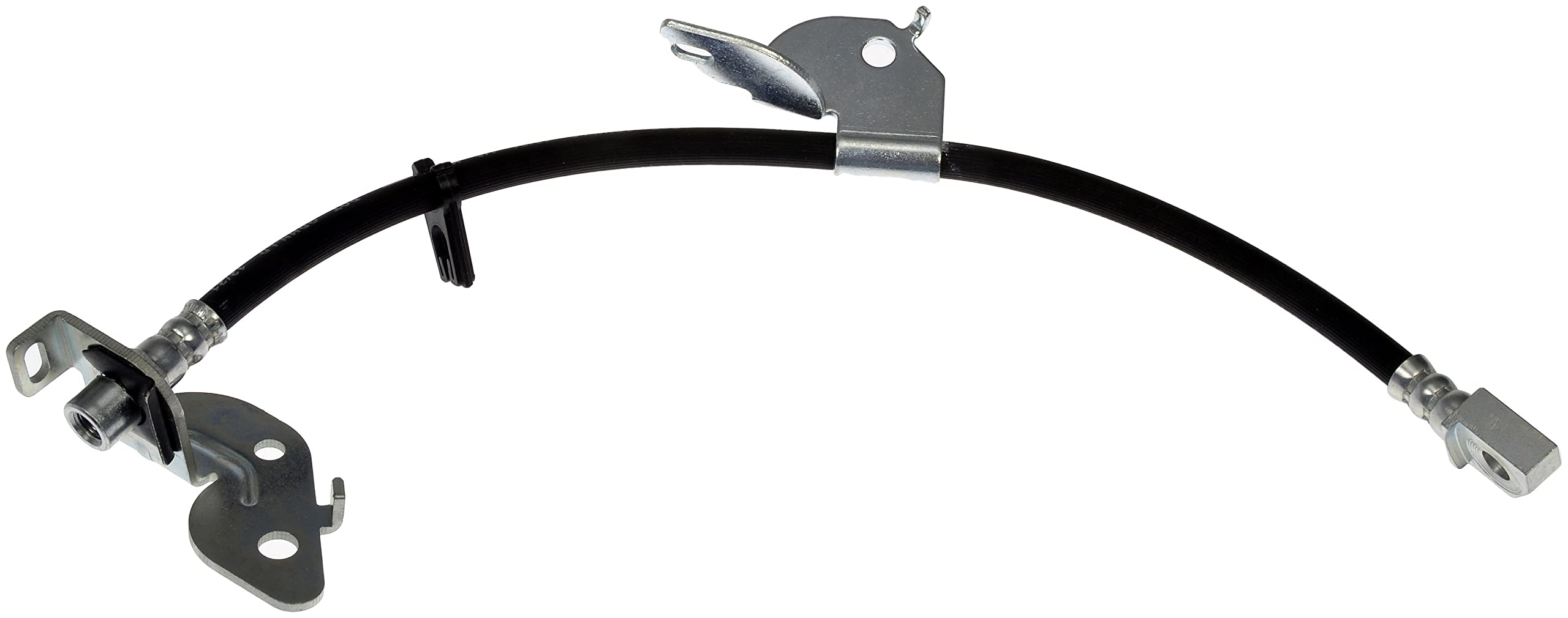 Dorman H621460 front driver-side brake hose shows durable, precise fit.