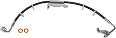 Dorman H621750 front driver-side brake hose for Jeep Wrangler enhances braking reliability on rugged roads.