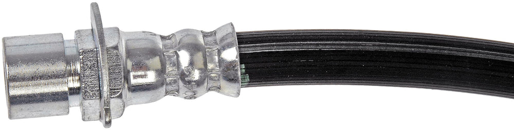 Dorman H621912 hose close-up shows corrosion-resistant fittings for durability