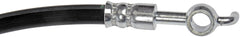 Dorman H621912 brake hose installed in a vehicle illustrates easy alignment