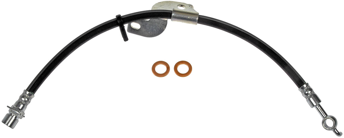 Dorman H621912 front passenger brake hose with precise fit for Ford F-150 and Lincoln Mark LT